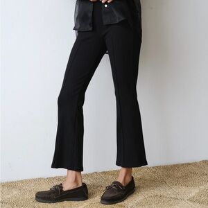 DONNI The Rib Kick Flare in Black